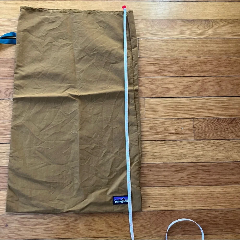 Patagonia Brown Nylon Stuff Sack Storage Bag Camping Gorpcore Hiking Backpacking